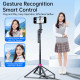 360 Degree Smart Automatic Rotation Gimbal Stabilizer AI Face Tracking Detachable Phone Clip Foldable Telescopic Aluminum Alloy