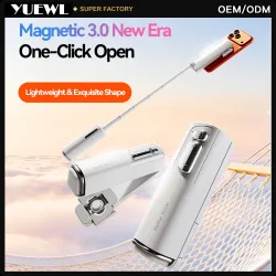 Magnetic Invisible Selfie Stick One Click Open Pocket Phone Stand with Zoom Remote and Carabiner for Vlog Shooting